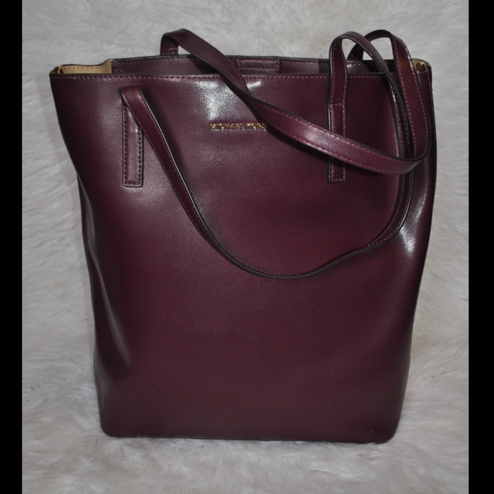 MICHAEL KORS BEAUTIFUL PLUM EMRY TOTE